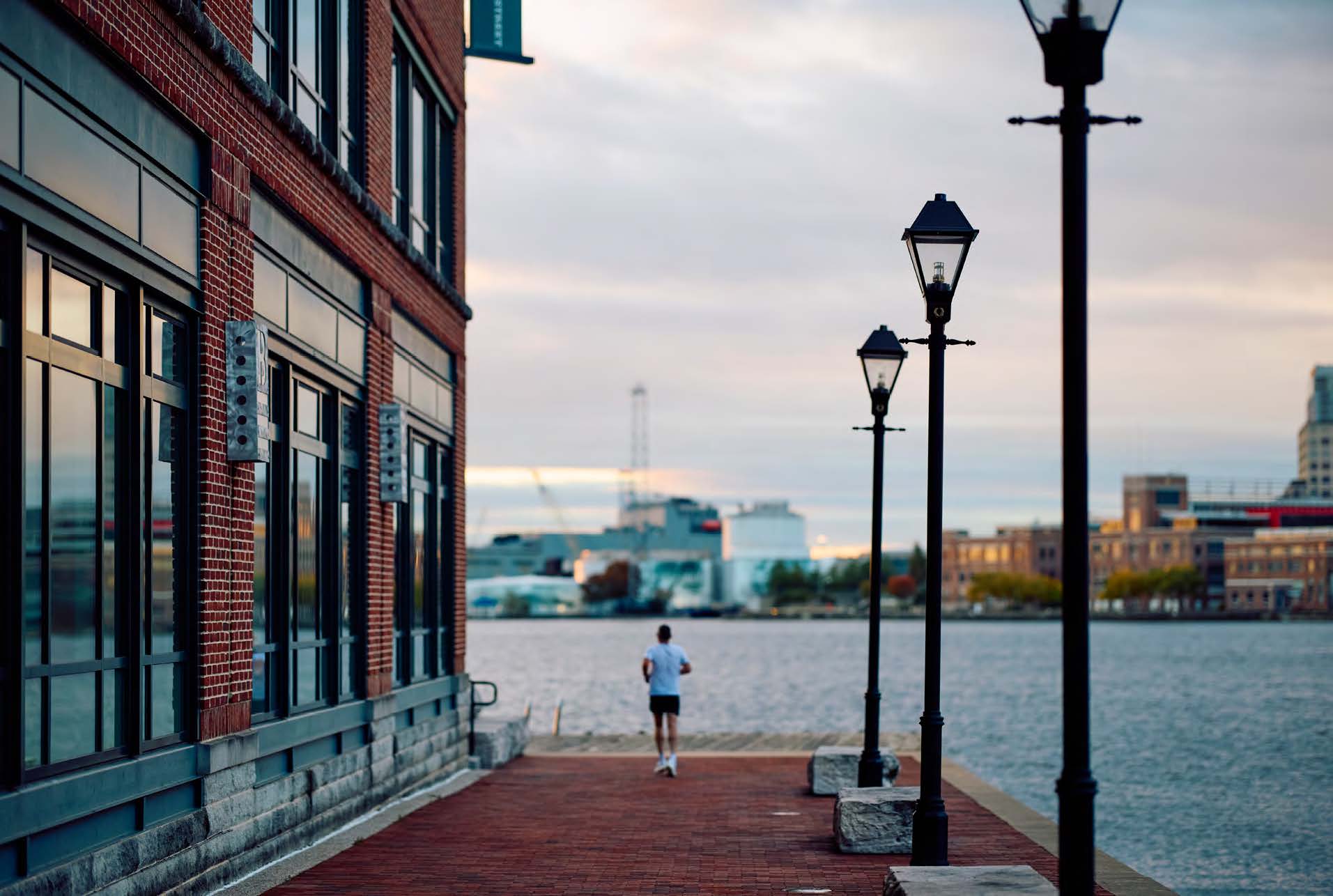 runner in fells point