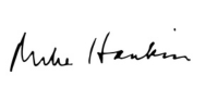 mike hankin signature