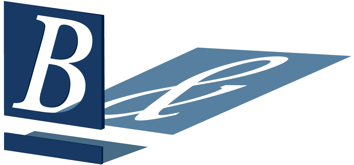 brown advisory logo with shadow