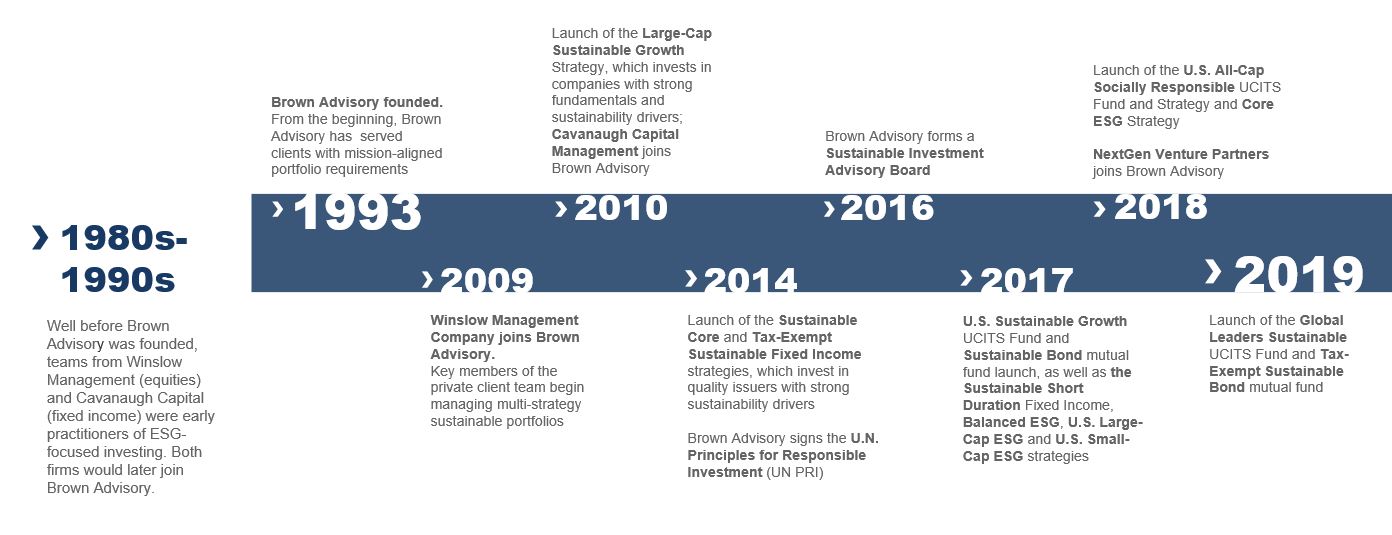 Sustainable Investing Brown Advisory